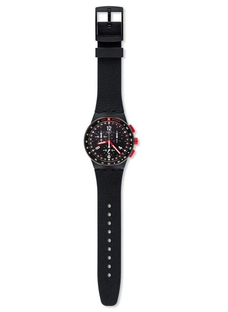 Swatch Unisex Stand Hall Quartz Movement Water Resistant Wrist Watch - 41 Mm - Image 2