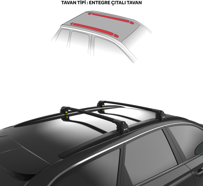 Bmw X3 (G01) 2018-2023 Air2 Interrail Black