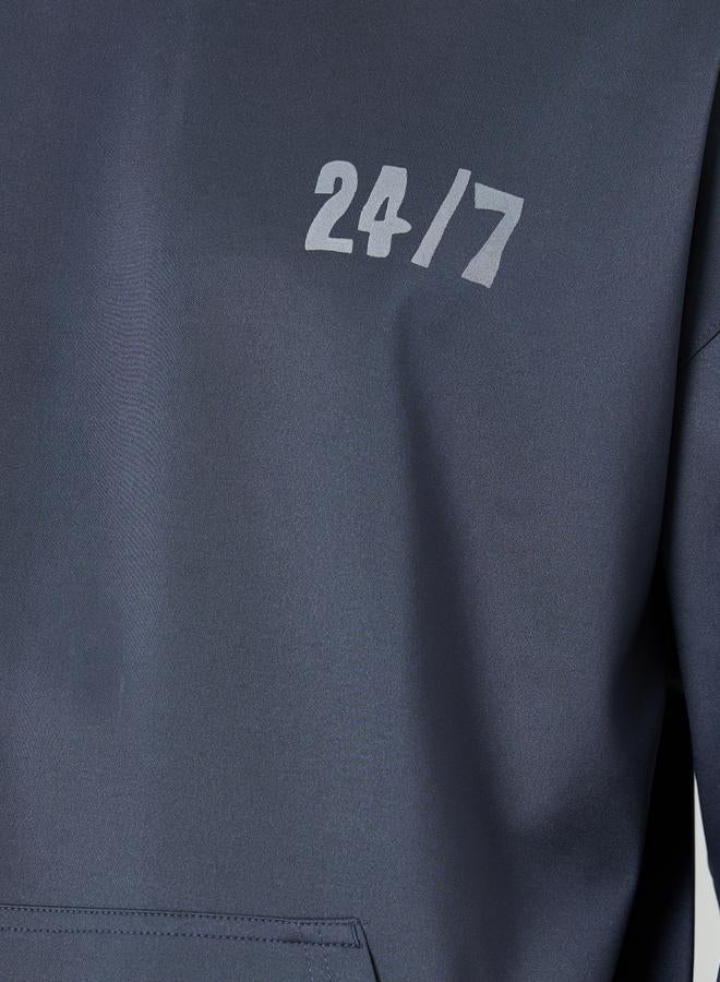 Styli Oversized Front and Back Print Scuba Hoodie - Image 4