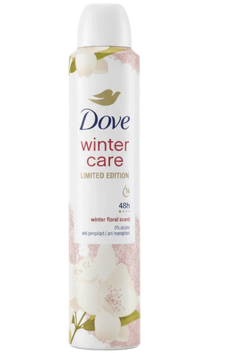 دوف بخاخ مزيل عرق دوف، حماية تدوم 48 ساعة في الشتاء، خالٍ من الكحول، 200 مل - Image 1