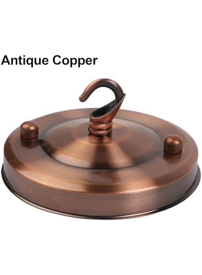 لوحة هوك سقف نحاسي عتيق لمجموعة تعليق الثريا بسعة تحميل 10 كجم - Image 4