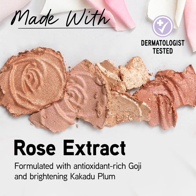 Physicians Formula RosÃ© All Day Highlighter Blush Face Powder Shimmer Petal Glow, Pink Freshly Picked, Dermatologist Tested, Clinicially Tested - Image 2