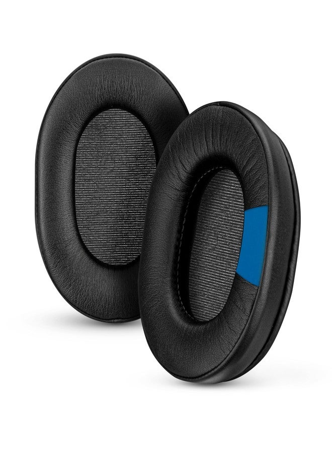 BRAINWAVZ Gaming Gel Earpads for SteelSeries Arctis 1, Arctis 3, Arctis 5, Arctis 7, Arctis 9X, Arctis Pro & Arctis Prime Headset Headphone Earpads, Memory Foam & PU Leather (Black) - Image 1