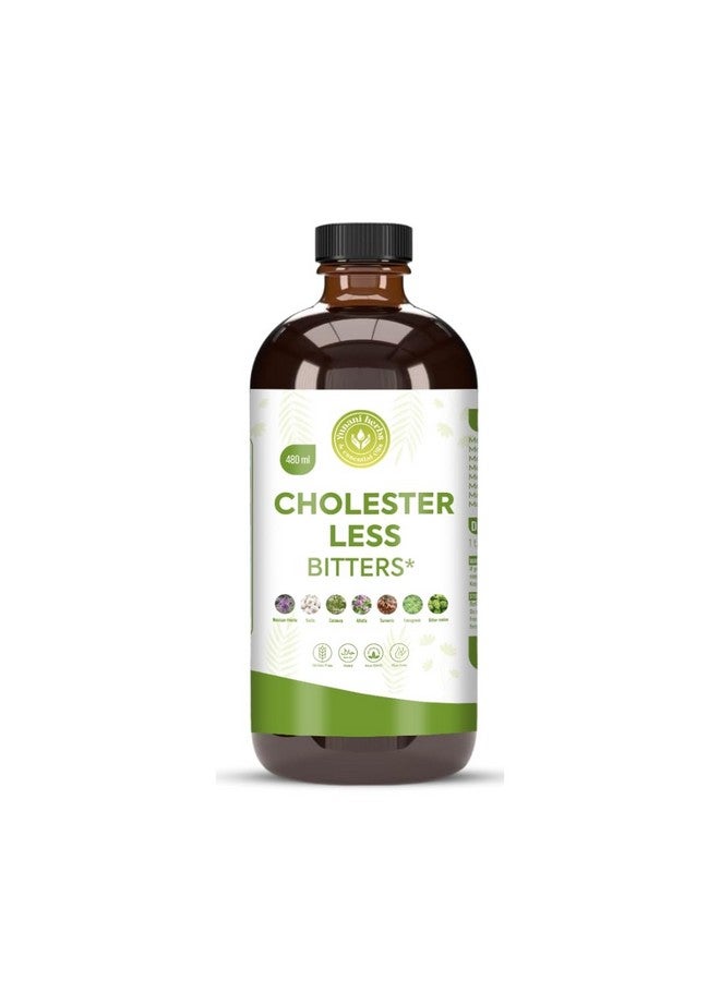 Bitter Melon & Turmeric Heart Health Support - Cholester Less Bitters -16 oz - Image 1