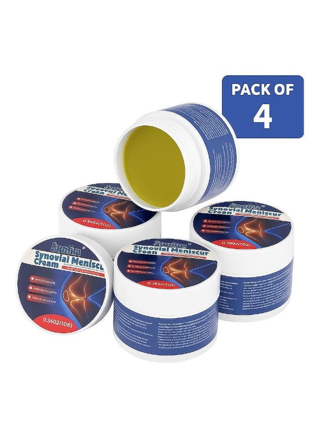 Sumifun (4pcs) -sumifun Knee Joint Pain Relief Ointment Meniscus Damage Leg Knee Arthritis - Image 1