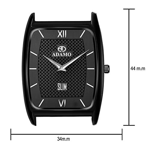 ADAMO Slim Black Dial Men's & Boy's Watch AD71NL02-1 - Image 4