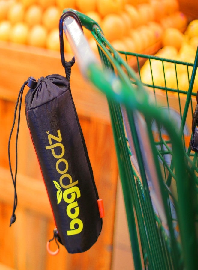 BagPodz Reusable Grocery Bags, Foldable Shopping Bags in Pod, 5 Pack - Image 3
