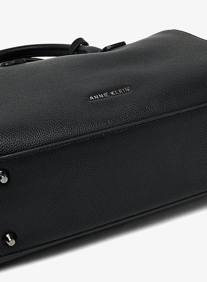 Anne Klein  Anne Klein Textured Zippered Satchel Bag for Women | Best Price UAE