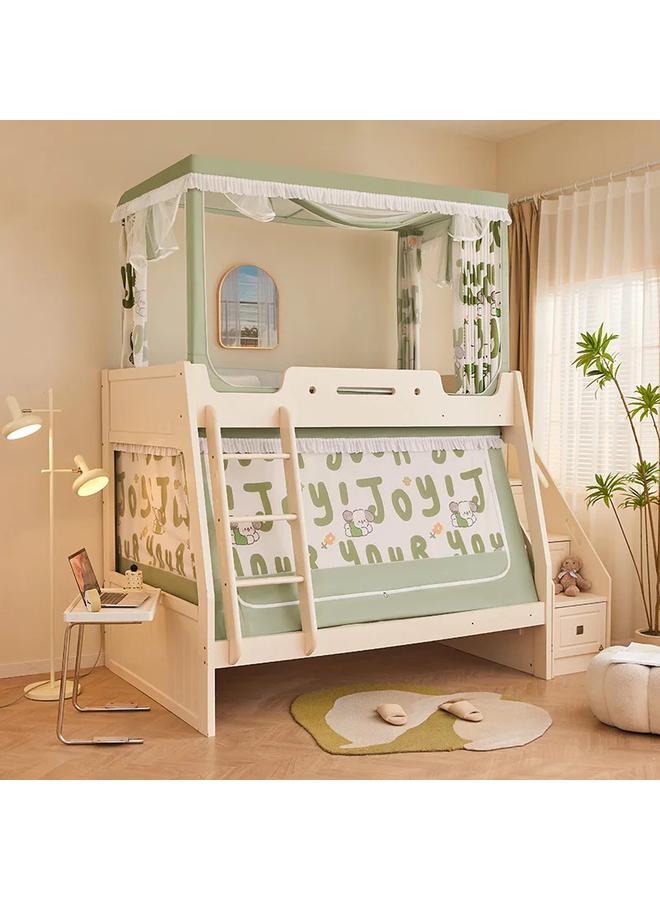 Bluejw Class A Printed Shading Bed Curtain For Mother And Child Bed Mosquito Net For Home Children And Baby Anti-fall Anti-mosquito Up And Down Student Dormitory - Image 3