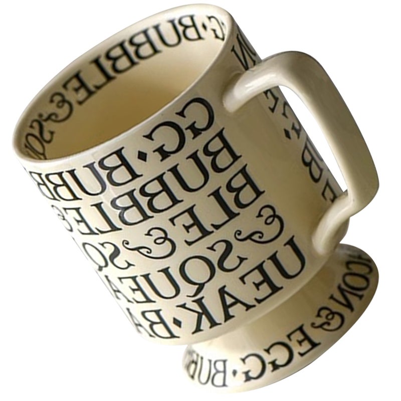 Vintage Toast Ceramic Mug Coffee Mug Letter Printing Coffee Cup For Home - Image 3
