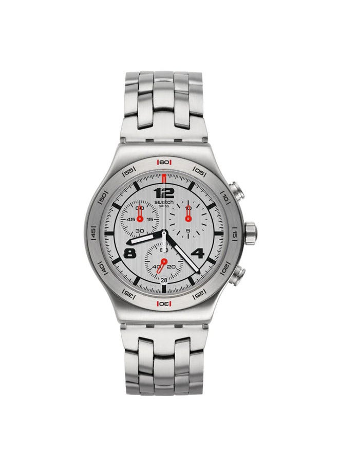 Swatch Stainless Steel Chronograph Watch YVS447G  - Image 1