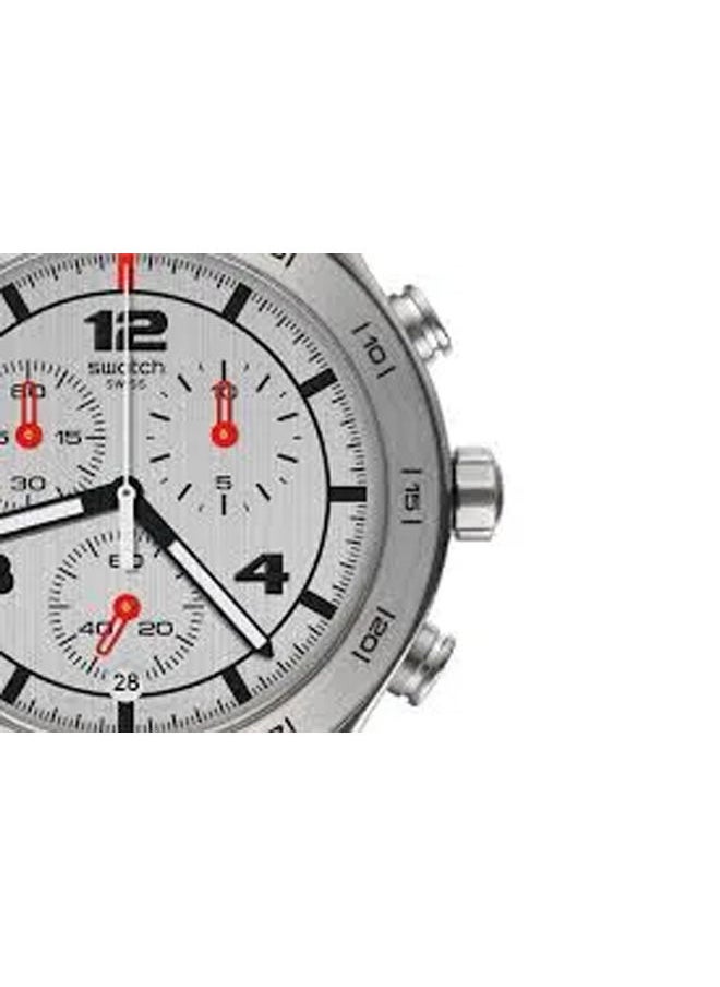 Swatch Stainless Steel Chronograph Watch YVS447G  - Image 2