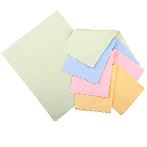 Futheda 5PCS Microfiber Cleaning Polishing Polish Cloth for Musical Instrument Guitar Strings Violin Piano Clarinet Trumpet Sax Flute Universal (Color Random) - Image 4