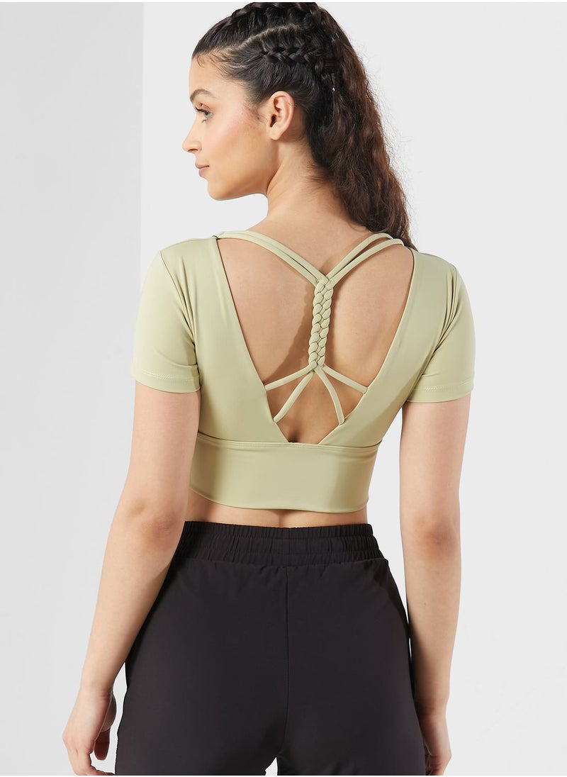 FRWD - Back Detail Athletic Sports Top - Image 1