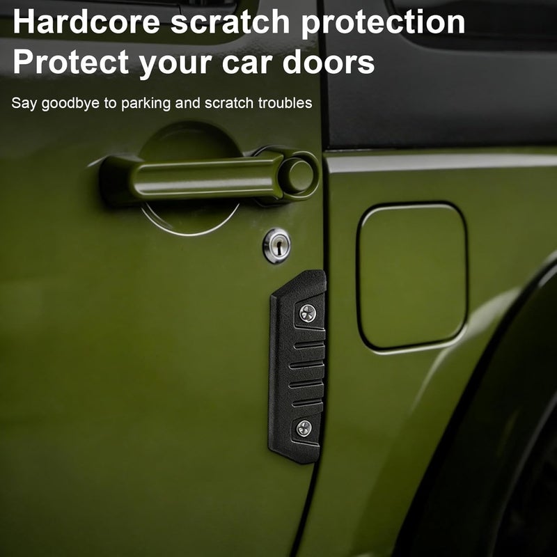 Door Guards for Cars | with Adhesive Weatherproof Flexible,Automotive Door Entry Guard Protector,for Truck Sedan SUV RV Vehicle Automotive Tail Front Road Trip Travel - Image 5