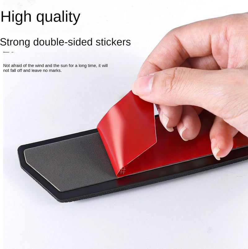 Door Guards for Cars | with Adhesive Weatherproof Flexible,Automotive Door Entry Guard Protector,for Truck Sedan SUV RV Vehicle Automotive Tail Front Road Trip Travel - Image 4