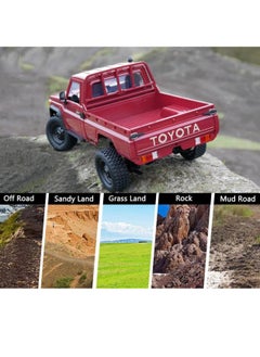 TOYOTA Toyota Land Cruiser 4x4 Rock Crawler Car 1:12 Scale - Assorted/Color May Vary  - Image 5