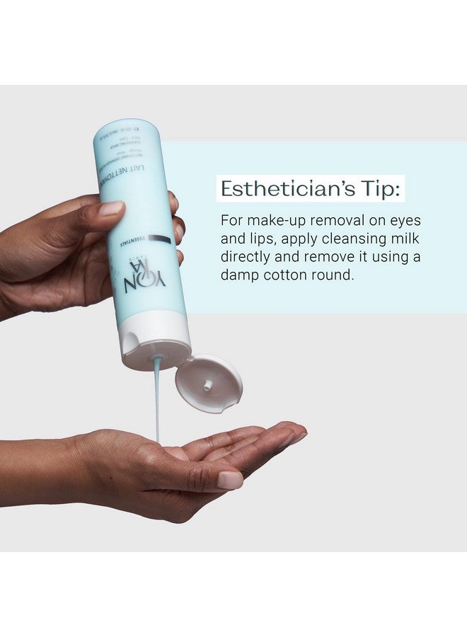 يونكا منظف الوجه يونكا لايت، منظف حليب لطيف ومزيل للمكياج، غسول يومي نباتي، يرطب البشرة ويوازن درجة حموضتها، مناسب لجميع أنواع البشرة، خالٍ من البارابين - Image 5