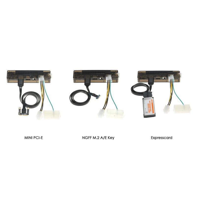 مقبض الرسوميات المصغر Pci-E مع دائرة مضادة للتداخل متعددة المراحل لبطاقة الفيديو - تقوية خط البيانات لمقبض الرسوميات المستقل لترقية جهاز الكمبيوتر المكتبي - Image 2