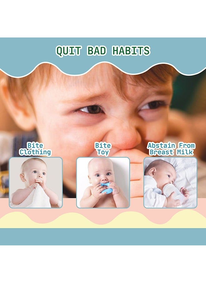 Nail Biting Treatment for Kids and Adults,2 in 1 Natural-Plant-Extract Get with Bitter Taste Nail Biting Treatment for Adults,Anti Nail Biting & Thumb Sucking & Protect Nails-Safe & Effective