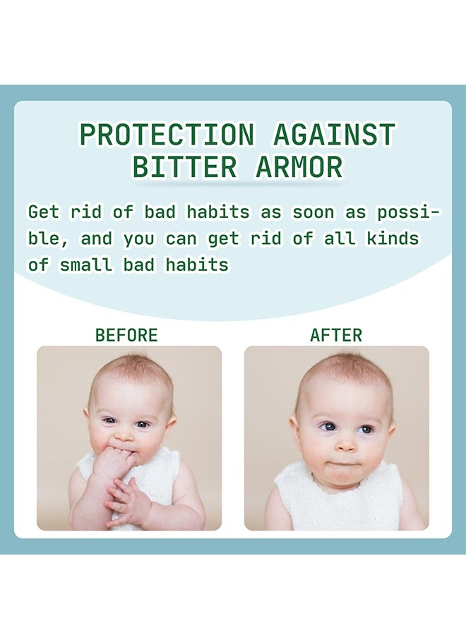 Nail Biting Treatment for Kids and Adults,2 in 1 Natural-Plant-Extract Get with Bitter Taste Nail Biting Treatment for Adults,Anti Nail Biting & Thumb Sucking & Protect Nails-Safe & Effective