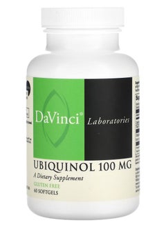 DaVinci Laboratories of Vermont Ubiquinol 100 mg 60 Softgels 