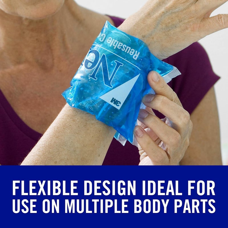 Nexcare Cold Hot Therapy Pack Mini, 1 unit/Pack | Reusable small cold-hot compress for natural pain relief | natural drug-free therapy | Gel is Safe and non Toxic - Image 4