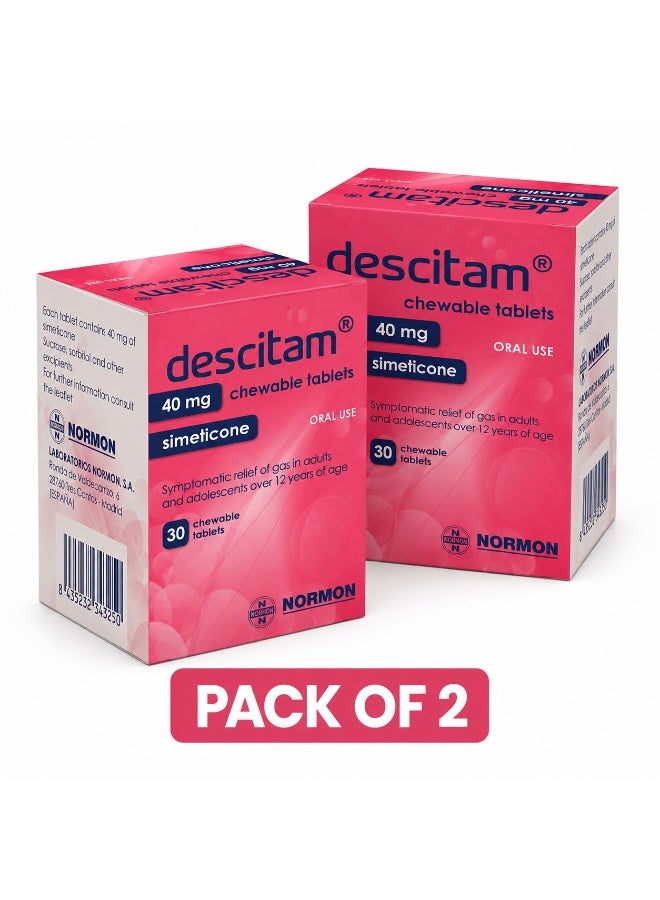DESCITAM 40MG TAB 30S (PACK OF 2)