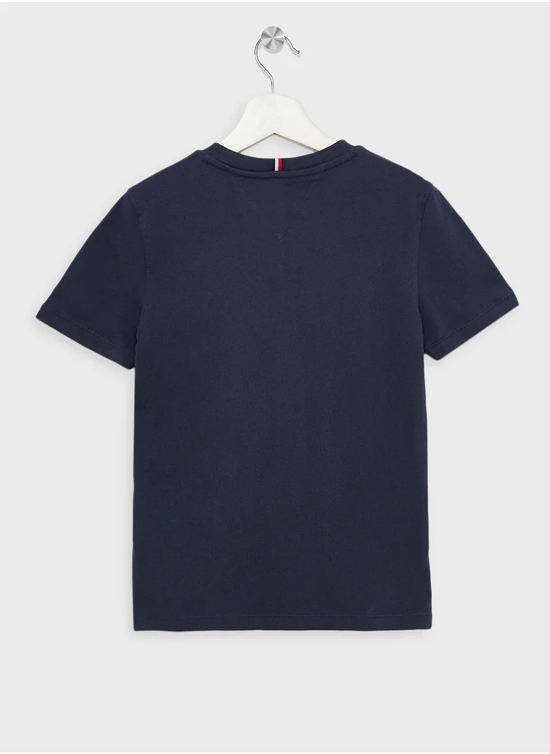 TOMMY HILFIGER Youth Logo T-Shirt