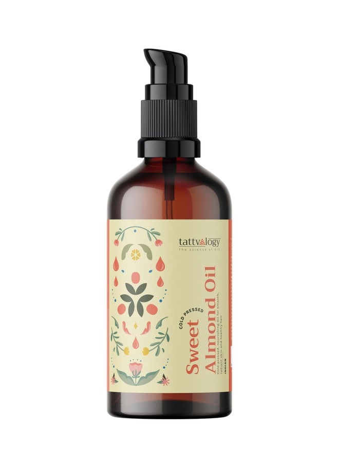 Tattvalogy Nature's Tattva First Press Sweet Almond Oil from Kashmir, 100ml - Image 1
