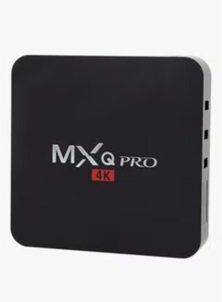 جهاز استقبال التلفاز الذكي بنظام أندرويد MXQPRO باللون الأسود - Image 1