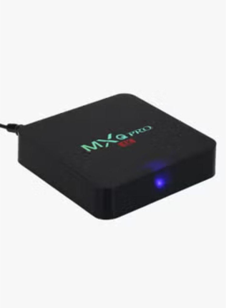 جهاز استقبال التلفاز الذكي بنظام أندرويد MXQPRO باللون الأسود - Image 2