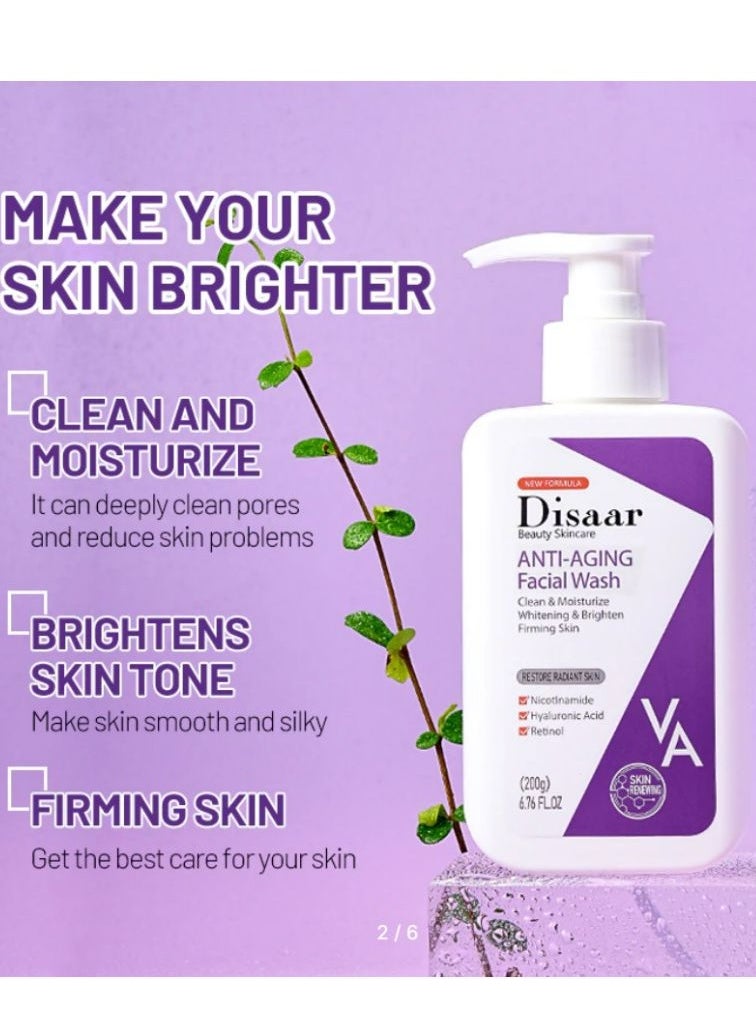Disaar - Anti-Aging Facial Wash 200g - Image 1