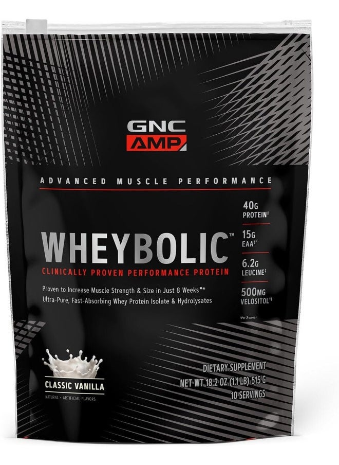 GNC Amp Wheybolic Classic Vanilla  - Image 1