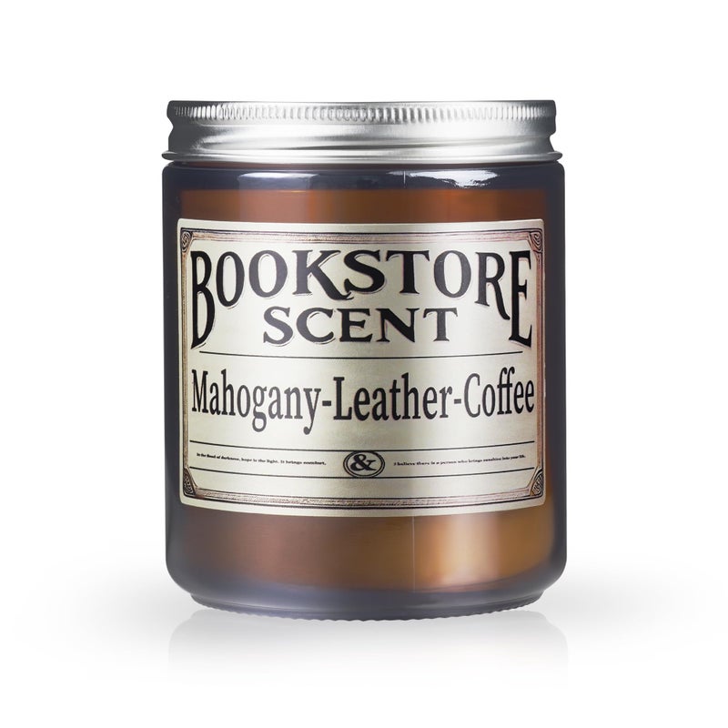 Gopas Book Lover Candle, Inspired Gift Ideas for Readers, Birthday, Book Themed Reading Gifts for Women, Bookworm, Librarian, Men - Image 1