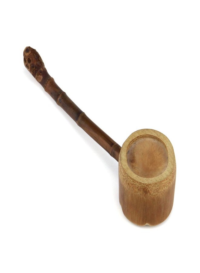Meprotal Bamboo Water Ladle Chinese Style Long Handle Ladle Spoon Hishaku Bailer Water Dipper for Home Sauna Garden Tea Ceremony - Image 5
