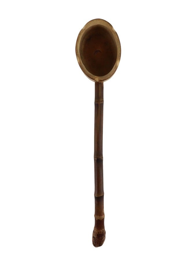 Meprotal Bamboo Water Ladle Chinese Style Long Handle Ladle Spoon Hishaku Bailer Water Dipper for Home Sauna Garden Tea Ceremony - Image 3