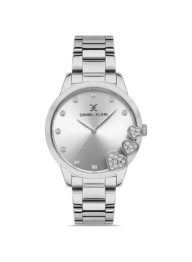 DANIEL KLEIN ساعة تناظرية من الستانلس ستيل DK.1.13239-1 - Image 2