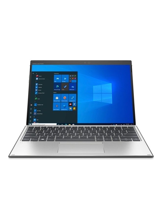 HP Elite X2 G8 2-In-1 Convertible Laptop With 13-Inch Touchscreen Display, Core i5-1135G7 Processor/8GB RAM/256GB SSD/ Windows 10 Pro/Intel Iris Xe Graphics Card English/Arabic Silver - Image 1