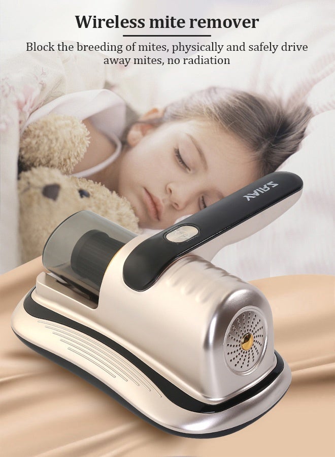 مكنسة كهربائية للمراتب، مزيل الغبار المضاد للحساسية مع تقنية الأشعة فوق البنفسجية والتسخين العالي، مكنسة قوية بقوة شفط 8000 باسكال و100 واط لإزالة الغبار وشعر الحيوانات الأليفة - Image 3