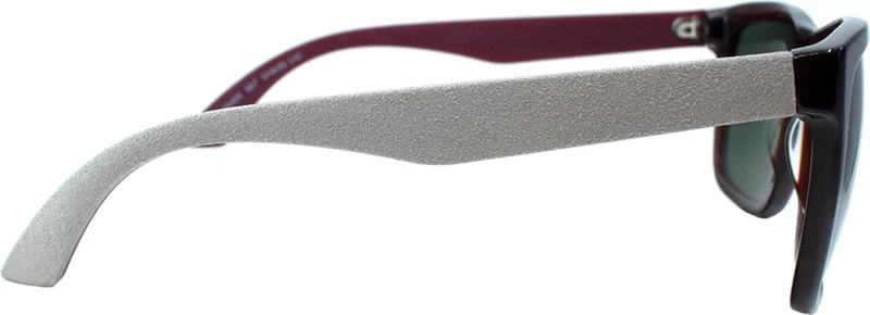 بوما PU0040S 007 54 Unisex Claret Red Cornered Frame Sunglasses