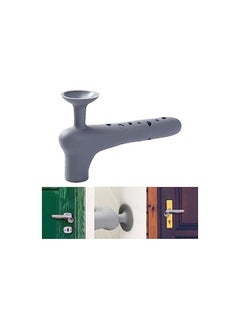 Spaceshoop Silicone Door Stopper Anti Collision Doorknob Cover Punch Mute Door Suction Handle Knob Silicone Bumper for Protecting Wall 2pcs  - Image 1