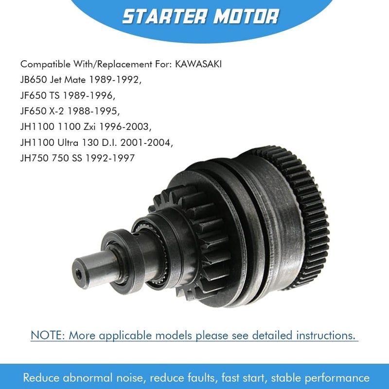 A ABIGAIL Starter Drive Bendix for Polaris, Kawasaki, Yamaha, and Tigershark - Replaces Multiple OEM Numbers - Image 4