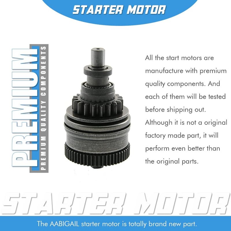 A ABIGAIL Starter Drive Bendix for Polaris, Kawasaki, Yamaha, and Tigershark - Replaces Multiple OEM Numbers - Image 2