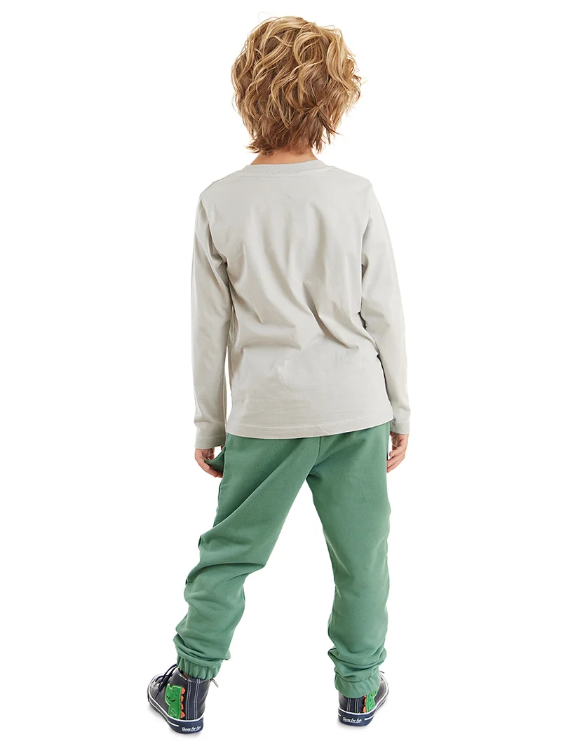 دينوكيدس طقم تي شيرت وبنطلون لشاحنة الوحش للأولاد