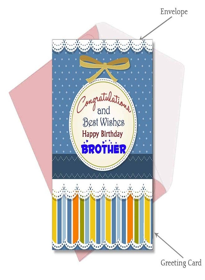 Alwaysgift Happy Birthday Greatest Brother Greeting Card For Bhai, Brother Greeting Card For Birthday, Birthday Card For Brother, Men, Best Friend, Boy's - Image 3