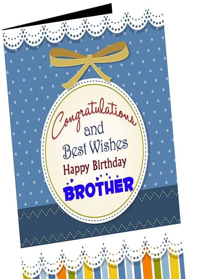Alwaysgift Happy Birthday Greatest Brother Greeting Card For Bhai, Brother Greeting Card For Birthday, Birthday Card For Brother, Men, Best Friend, Boy's - Image 4