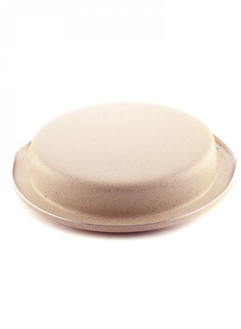 Extra Maqlouba Granite Pot Non-stick Beige Size 38 Cm - Image 1