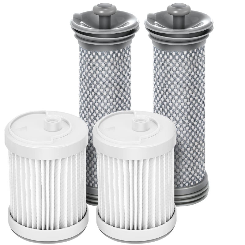 JORAIR Replacement Filter kit Compatible with Tineco A10A11 Hero A10A11 Master PURE ONE S11 PWRHERO11 Snap Cordless Vacuum Cleaner 2 Pack Pre Filters  2 HEPA Filter 