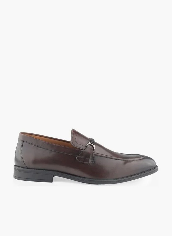 دوتشيني Men Metallic Accent Slip-On Loafers
